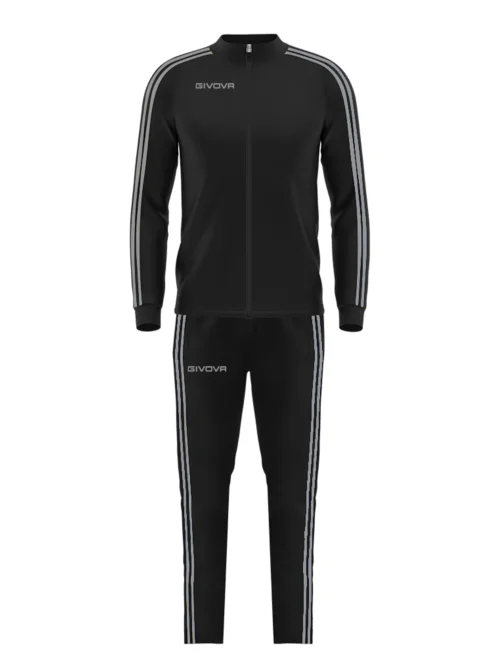 TUTA REVOLUTION Női nyári melegítő szett - Fekete / Ezüst