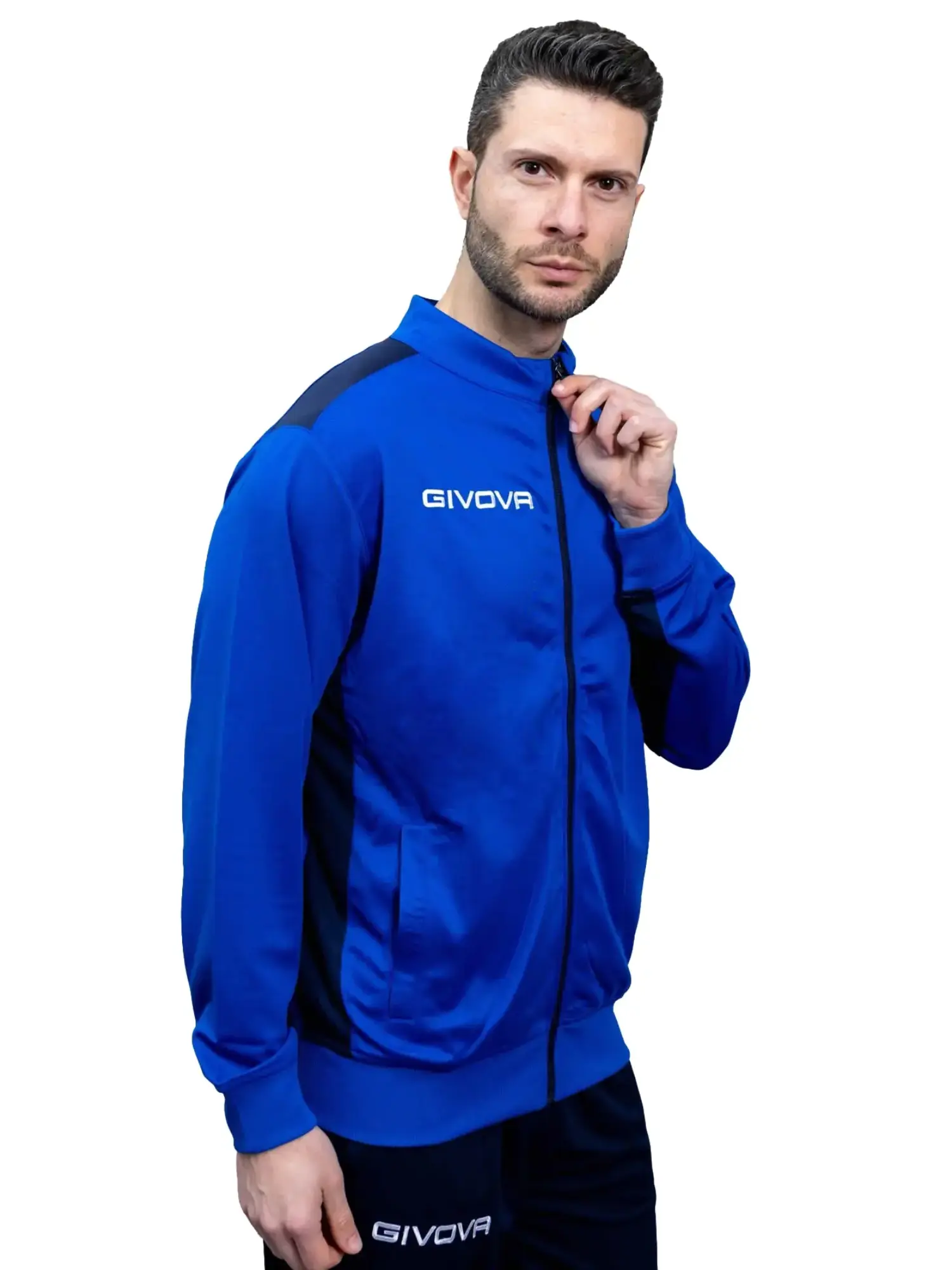 GIACCA REVOLUTION Uniszex nyári melegítőfelső – Kék 6 GIACCA REVOLUTION Uniszex nyári melegítőfelső - Kék - Image 3