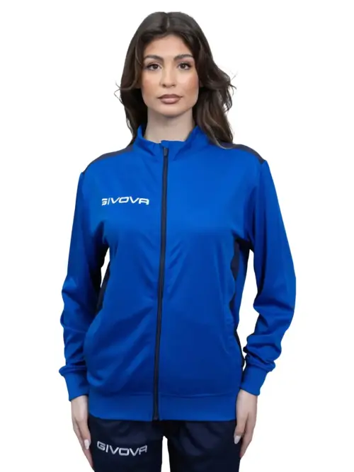 GIACCA REVOLUTION Uniszex nyári melegítőfelső - Kék