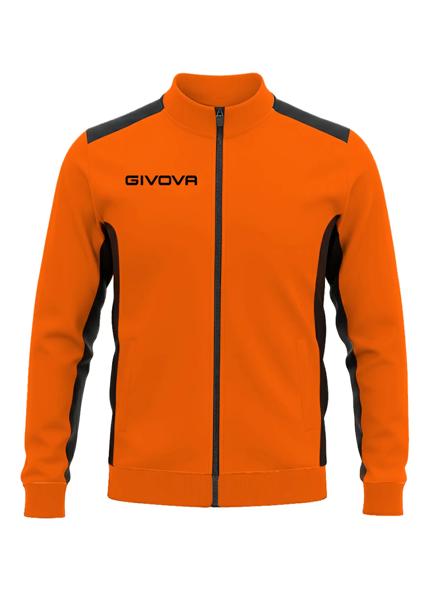 GIACCA REVOLUTION Uniszex nyári melegítőfelső – Narancs / Fekete 8 GIACCA REVOLUTION Uniszex nyári melegítőfelső - Narancs / Fekete - Image 5