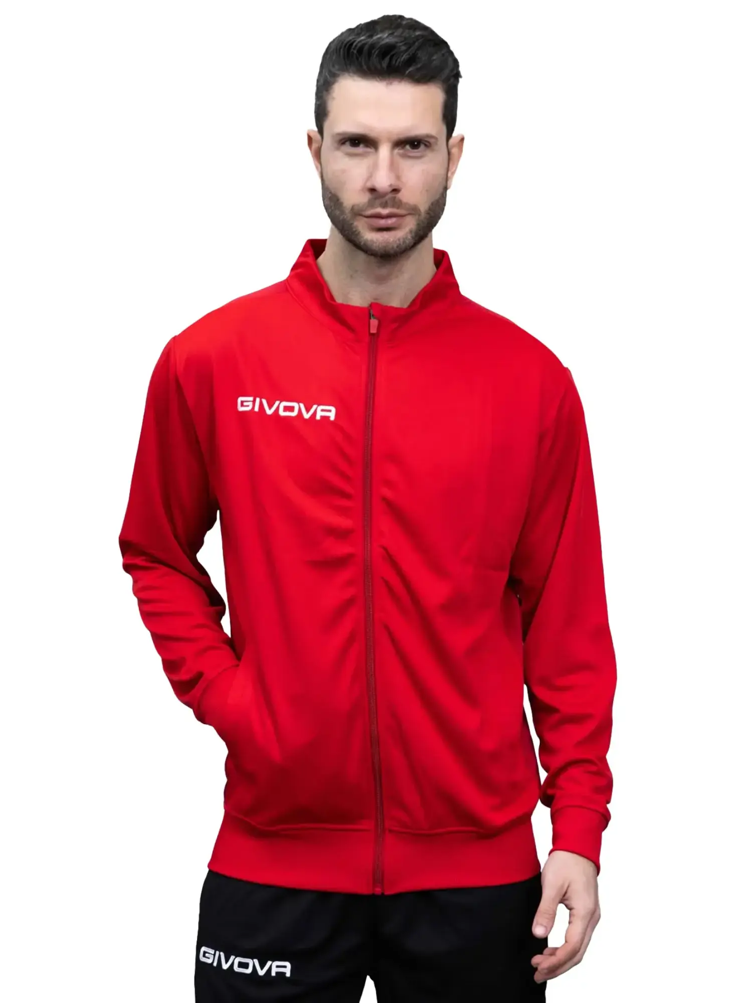 GIACCA REVOLUTION Uniszex nyári melegítőfelső – Piros 4 GIACCA REVOLUTION Uniszex nyári melegítőfelső - Piros