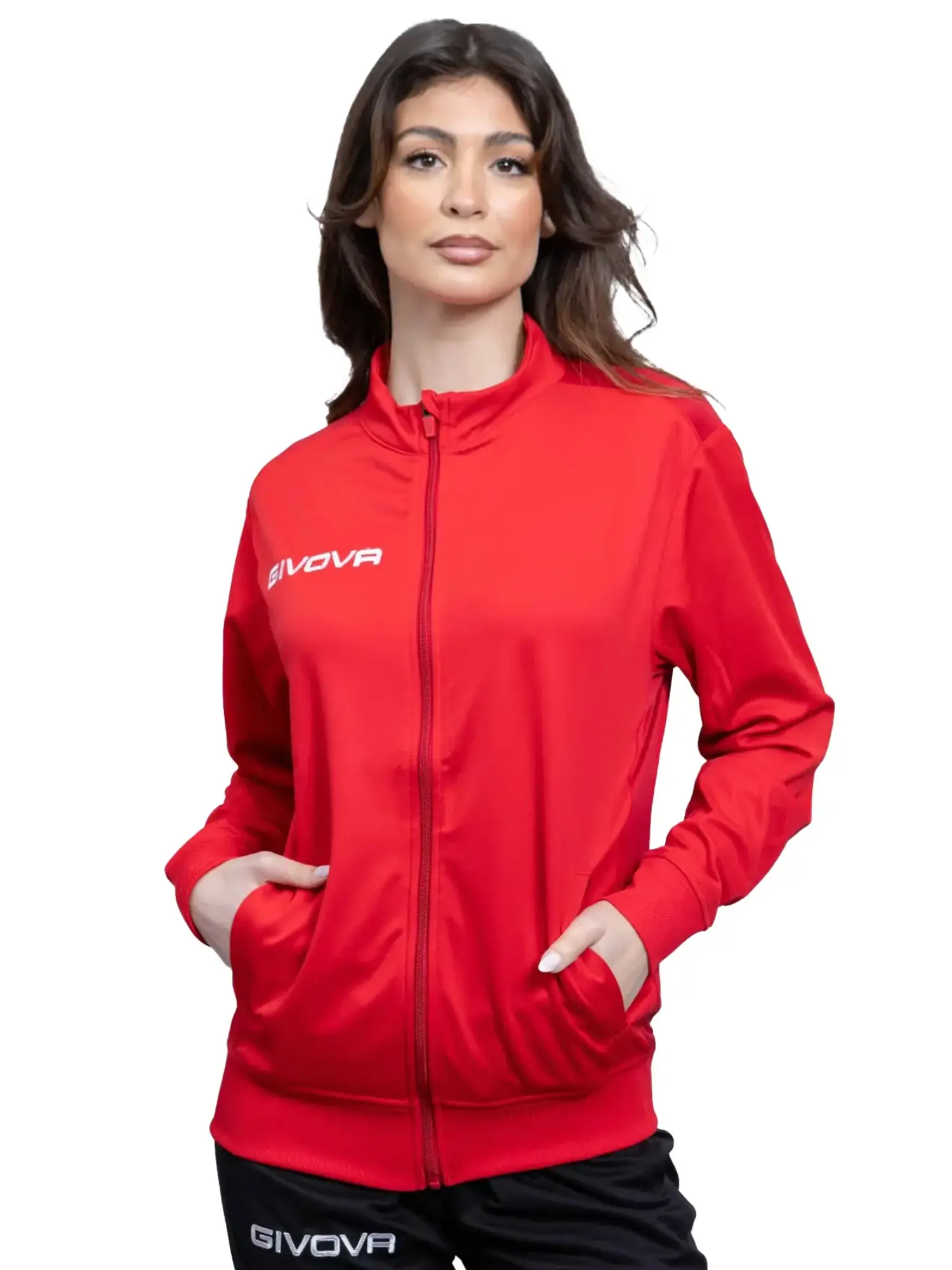 GIACCA REVOLUTION Uniszex nyári melegítőfelső – Piros 6 GIACCA REVOLUTION Uniszex nyári melegítőfelső - Piros - Image 3