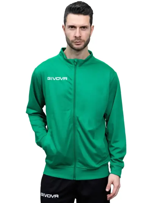 GIACCA REVOLUTION Uniszex nyári melegítőfelső - Zöld