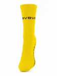 Givova CALZA SUPER GRIP sárga csúszásmentes sportzokni elölnézetből, prémium grip technológiával sportolók számára.