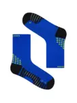 TRAIL RUNNING Polycolon terepfutó zokni – Kék 10 Kék TRAIL RUNNING Polycolon terepfutó zokni pár, prémium technikai zokni terepfutóknak, amely szárazon tartja a lábat, csökkenti a talpra nehezedő terhelést, rugalmas illeszkedést és egész napos kényelmet biztosít egyenetlen terepen.