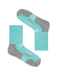A PERFORMANCE OUTDOOR Drytex Comfort türkiz technikai túrazokni párban, könnyű és légáteresztő DRYTEX outdoor zokni, amely gyors nedvességelvezetéssel és kényelmes illeszkedéssel támogatja a hosszú túrákat és trekking kalandokat.