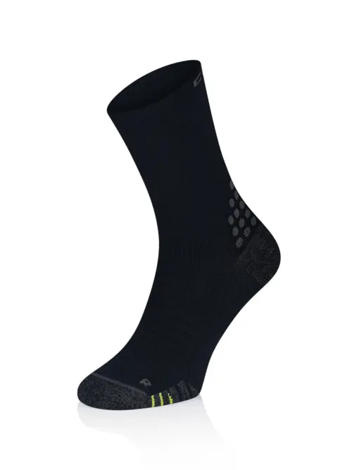 TRAIL RUNNING Polycolon terepfutó zokni - Fekete