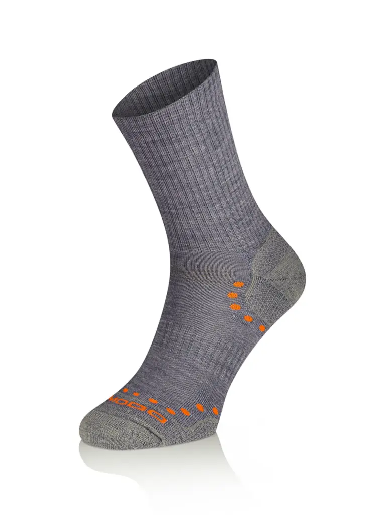 ALPACA OUTDOOR Merinó +alpaka gyapjú túrazokni - Szürke