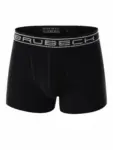 COMFORT COTTON Férfi pamut trunk alsónadrág - Fekete - Image 3