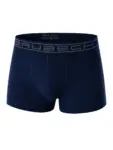 COMFORT COTTON Férfi pamut trunk alsónadrág - Sötétkék - Image 3