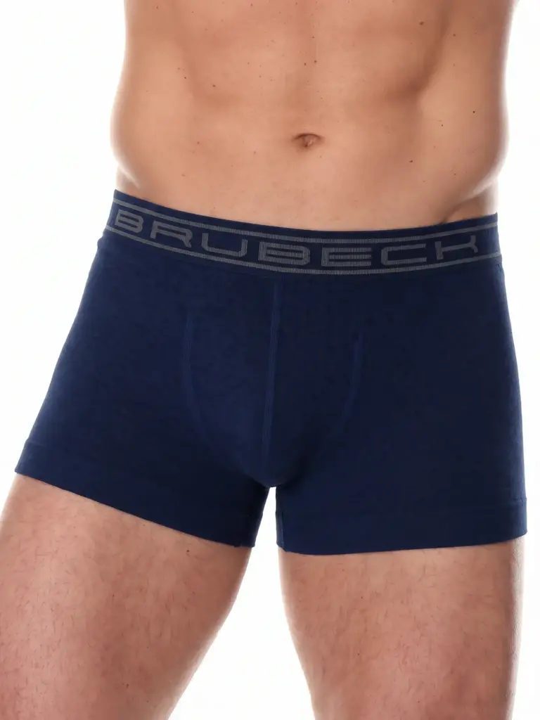 COMFORT COTTON Férfi pamut trunk alsónadrág - Sötétkék