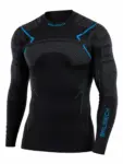 THERMO Férfi termoaktív aláöltözet felső - Fekete - Image 3