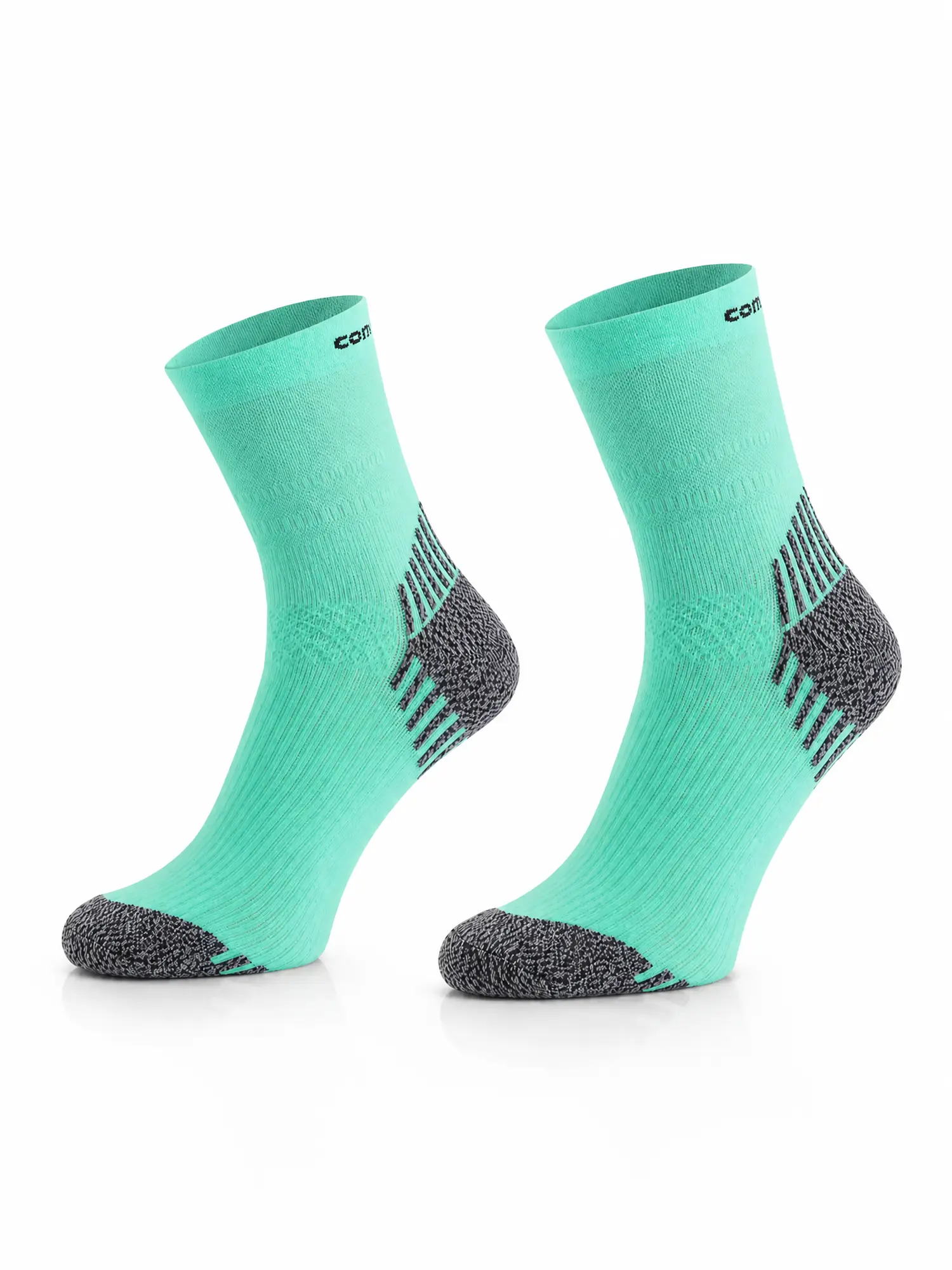 RUN COMPRESSION Kompressziós futózokni +ezüstion – Menta 7 COMODO RUN COMPRESSION menta kompressziós futózokni párban