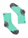 RUN COMPRESSION Kompressziós futózokni +ezüstion – Menta 11 COMODO RUN COMPRESSION menta kompressziós sportzokni felülnézetből