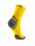 COMODO RUN COMPRESSION sárga kompressziós sportzokni hátulnézeti packshot, 