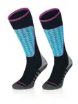 SKI MOUNTAIN Polycolon +Drytex sízokni – Fekete / Kék 9 Fekete-kék SKI MOUNTAIN sízoknipár téli sportokhoz